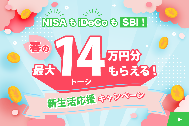 NISAiDeCoSBIIt̍ő14~炦IVLy[