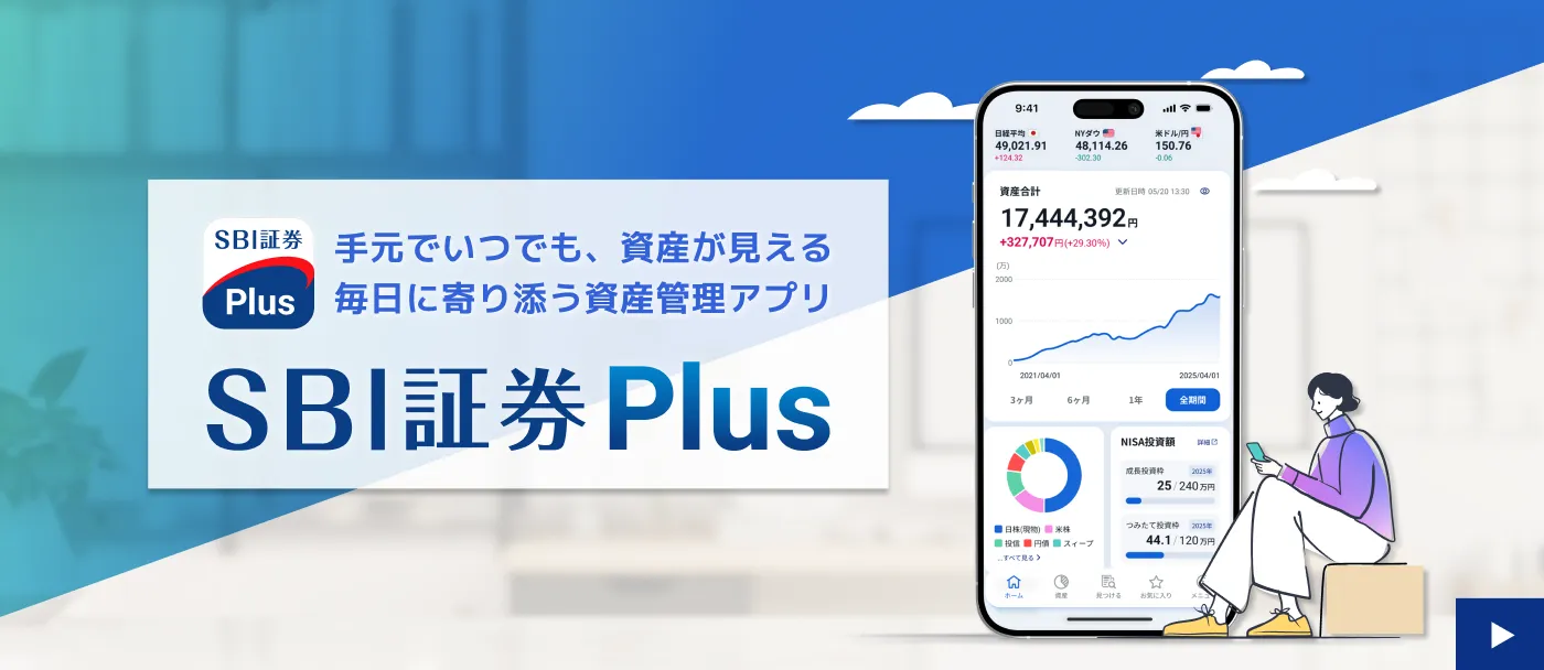 �茳�ł��ł��A���Y�������� �����Ɋ��Y�����Y�Ǘ��A�v�� SBI�،�Plus