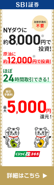 CFD感謝祭！手数料最大5,000円還元！
