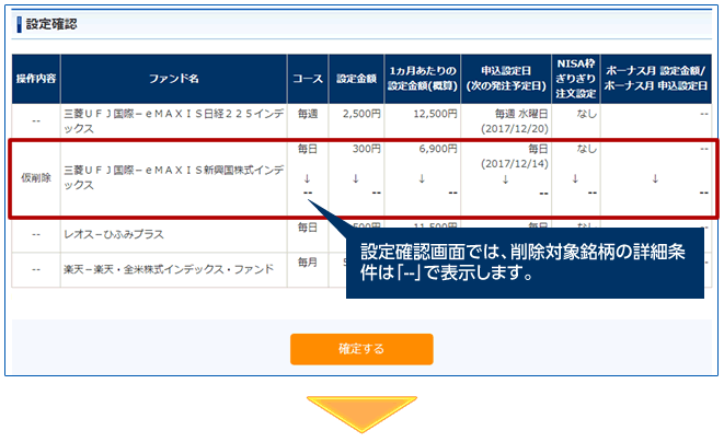 積立買付 設定変更 削除 つみたてnisaかんたん操作ガイド Sbi証券