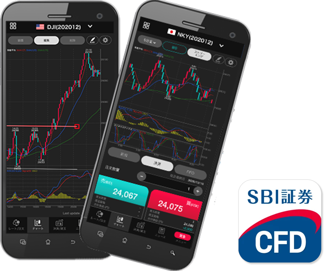 CFD専用 スマートフォンアプリ「取引所CFD アプリ-くりっく株365」