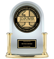 J.D. パワー  個人資産運用顧客満足度調査 ネット証券 第1位