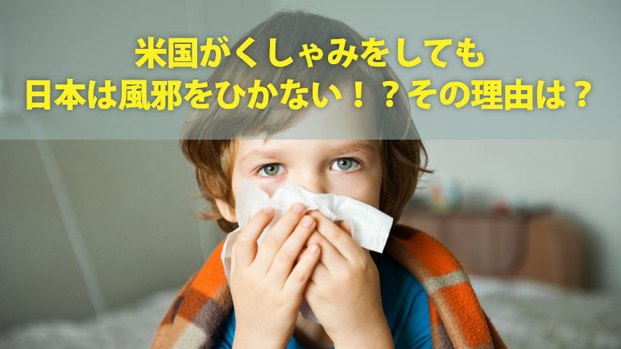 米国がくしゃみをしても日本は風邪をひかない！？その理由は？