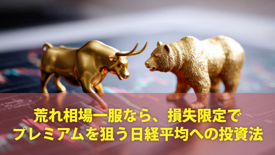 荒れ相場一服なら、損失限定でプレミアムを狙う日経平均への投資法