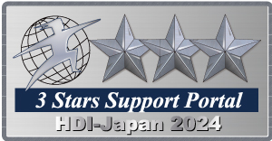 3 Stars Support Portal HDI-Japan 2024