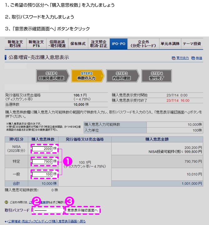 sbi証券 販売 bb申し込みメール