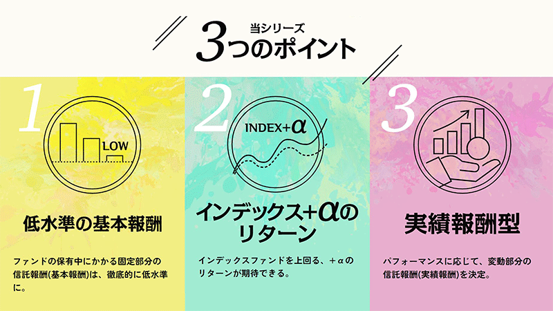 図表1：当シリーズ 3つのポイント