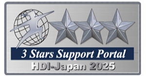 3 Stars Support Portal HDI-Japan 2024