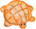 かめのパンのイラスト